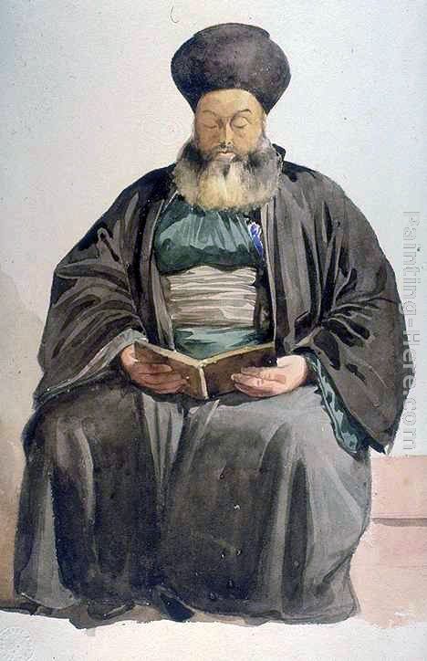 Charles Gleyre Armenian Priest, Smyrna